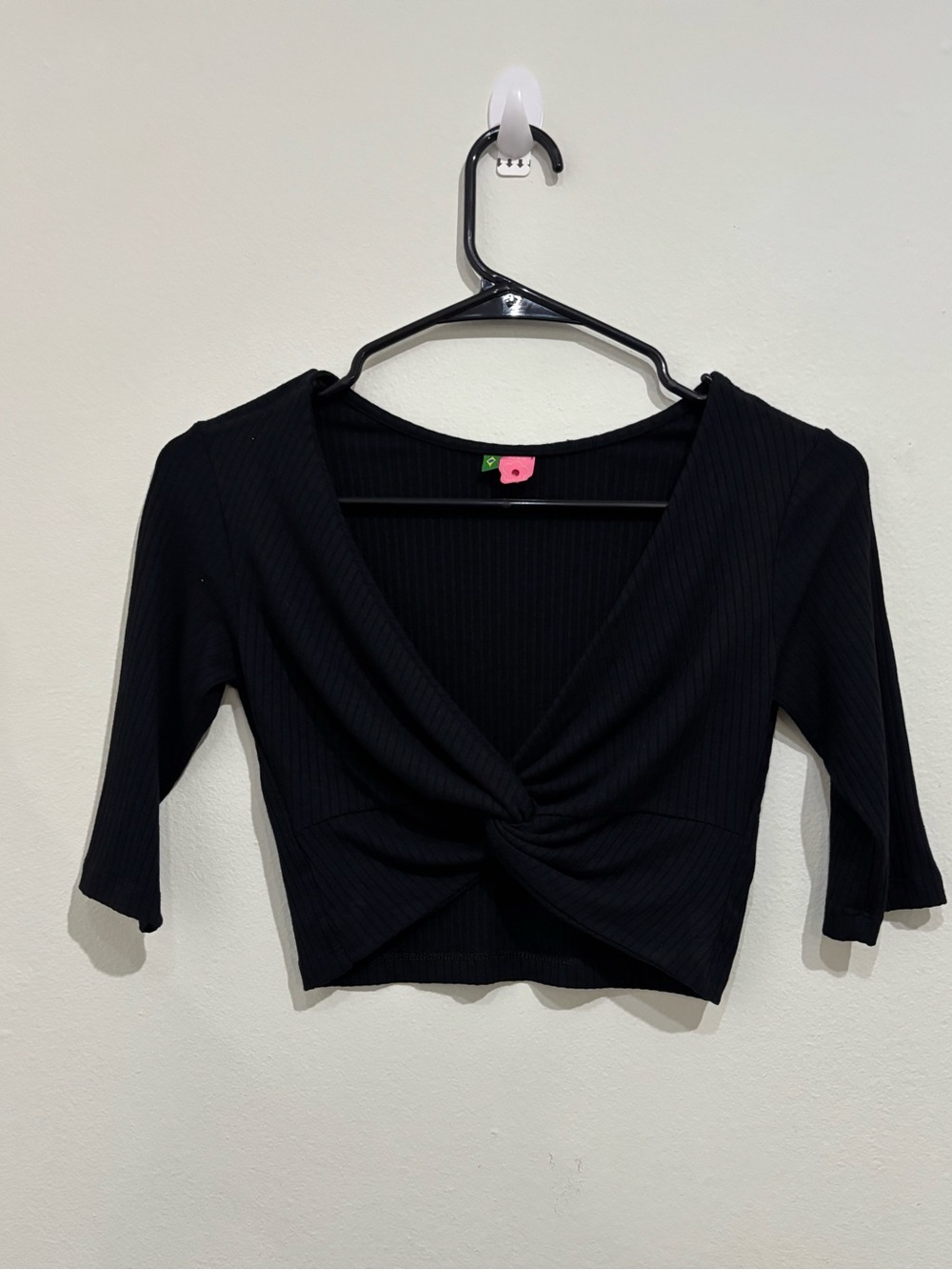 Farm Rio Ribbed Crop Top Size Small